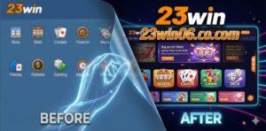23win cập nhật giao diện mới lột xác toàn diện về thiết kế