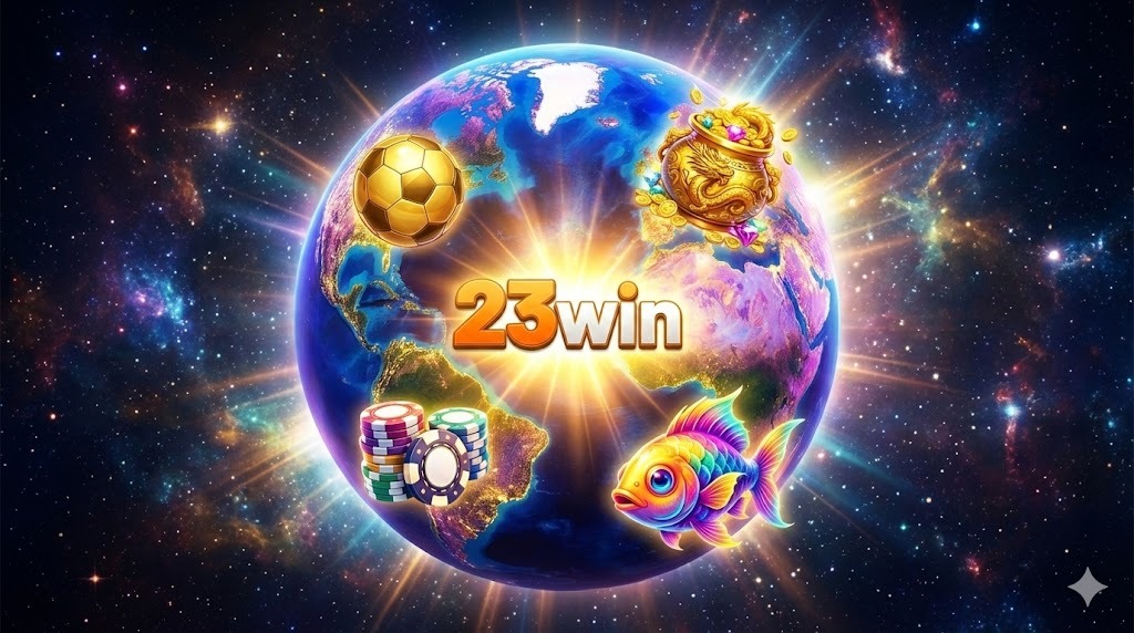 Thế giới giải trí đa sắc được tạo ra bởi các hình thức giải trí tại 23win