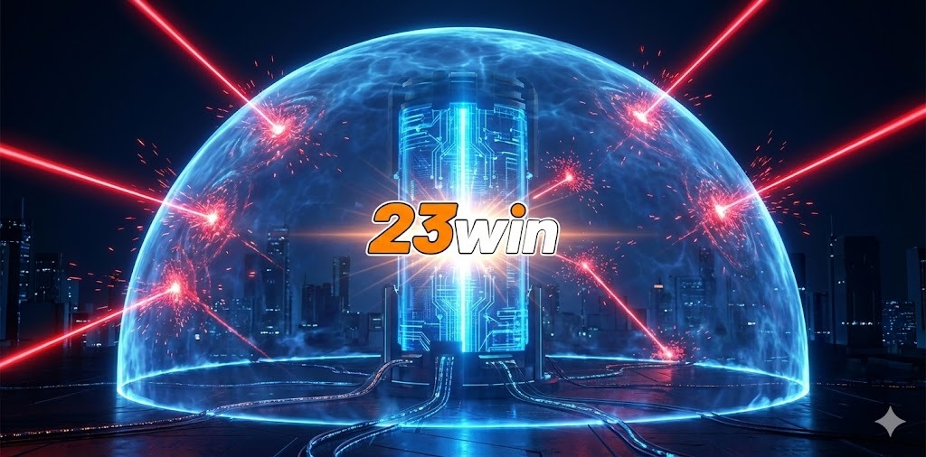 Hệ thống an ninh tối tân áp dụng theo đúng tiêu chuẩn trong chính sách bảo mật 23win